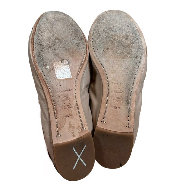 Tory Burch Two Tone Ballet Flats - Picture 8 of 8